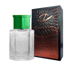 Load image into Gallery viewer, zaharoff Signature Citrine Eau de Parfum, Clear Glass Bottle with Green Cap

