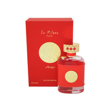 Load image into Gallery viewer, Jo Milano Paris Zodiac Aries Eau de Parfum, 3.4 FL OZ, 100 ML, Red and Gold
