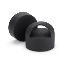 Load image into Gallery viewer, VitaJuwel LOOP lava black - Silicone Caps for ViA and inu! Crystal Water Bottle
