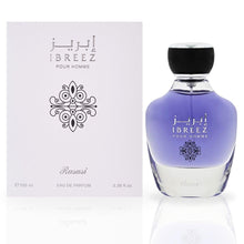 Load image into Gallery viewer, RASASI Ibreez Eau De Parfum Men Spray 100ML (3.38 OZ) Arabian Perfume for Men Citrusy And Aquatic Fragrance, Long Lasting Perfume For Men, Captivating And Luxurious Masculine Scent
