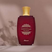 Load image into Gallery viewer, RASASI Marha Eau De Parfum for Women - 100ML (3.38 OZ) Arabian Perfume Spray, Refreshing Fruity and Citrusy Fragrance, Long Lasting Luxurious Feminine Scent
