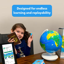 Load image into Gallery viewer, PlayShifu Globe for Kids– Orboot Earth: Interactive Kids Globe with 1000+ Facts on Animals, Places &amp; Monuments | Tech-Powered Learning Toy &amp; STEM Gift for Kids Ages 4–10
