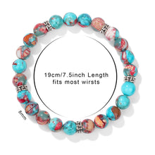 Load image into Gallery viewer, GolbalJew Healing Bracelet For Women Anxiety Beaded Bracelets Jewelry Healing Stone Crystal Bracelet Stress Relief Yoga Beads Chakra Bracelets Gifts For Women
