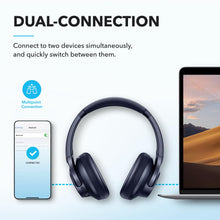Load image into Gallery viewer, Soundcore by Anker Q20i Hybrid Active Noise Cancelling Headphones, Wireless Over-Ear Bluetooth, 40H Long ANC Playtime, Hi-Res Audio, Big Bass, Customize via an App, Transparency Mode
