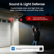 Load image into Gallery viewer, aosu Security Cameras Outdoor Wireless, 4 Cam-Kit, No Subscription Required, Solar-Powered, Home Security Cameras System with 360° Pan &amp; Tilt, Auto Tracking, 2K Color Night Vision, Easy Setup
