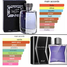 Load image into Gallery viewer, RASASI Hawas For Him &amp; Daarej For Homme EDP 100Ml (3.4Oz)
