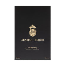 Load image into Gallery viewer, Arabian Oud ARABIAN KNIGHT 100 ml | Eau de Parfum for Him | Bergamot, Tonka beans, Musk | Fresh and Floral Scent.
