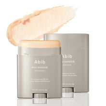 Load image into Gallery viewer, Abib Airy Sunstick Smoothing Bar SPF50 | Non-Sticky Matte Finish Sun Protection for Face and Body, Long-lasting Korean Sun Stick

