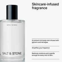 Load image into Gallery viewer, Salt &amp; Stone Signature Scent Duo Set | 48 Hour Aluminum-Free Deodorant &amp; Hydrating Body Mist | Skincare-Infused Deodorant &amp; Body Spray | Neroli &amp; Basil
