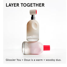 Load image into Gallery viewer, Glossier You Doux Eau de Parfum - Unisex Fragrance for Men &amp; Women, Skin-Scent Enhancer Smells Different on Everyone - Earthy Woody Perfume with Sweet Violet, Palo Santo &amp; Ambrox Base Notes, 100ml
