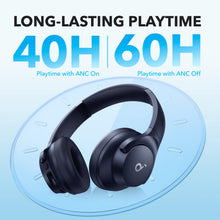 Load image into Gallery viewer, Soundcore by Anker Q20i Hybrid Active Noise Cancelling Headphones, Wireless Over-Ear Bluetooth, 40H Long ANC Playtime, Hi-Res Audio, Big Bass, Customize via an App, Transparency Mode
