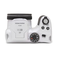 Load image into Gallery viewer, KODAK PIXPRO AZ255-WH 16MP Digital Camera 25X Optical Zoom 24mm Wide Angle Lens Optical Image Stabilization 1080P Full HD Video 3" LCD Vlogging Camera (White)
