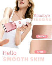 Load image into Gallery viewer, Ufree Bikini Trimmer Electric Razors for Women, Ceramic Blade Body Hair Trimmer, IPX7 Waterproof Rechargeable Lady Shaver, Personal Groomer for Legs &amp; Pubic Hair, Gifts for Women, Gold
