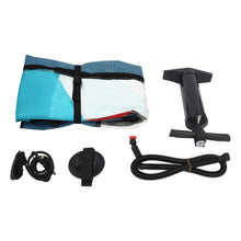 Load image into Gallery viewer, Professional Inflatable Windsurf SUP Sail Inflatable Paddle Board Windsurfing 360° Rotatable Base, Visualization Window, Inflatable Pump, Blue
