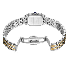Load image into Gallery viewer, CHEETAH Watches for Women with Small Two-Tone Vintage Bracelet, Rectangular Case Roman Dial
