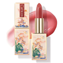 Load image into Gallery viewer, CATKIN Lip Balm Color Tinted Lip Stain Ultra Hydrating Moistrurizer Chapstick with Vitamin E Nourishing For Cracked &amp; Dry Lips 0.12 oz C06 Camellia
