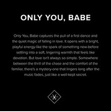 Load image into Gallery viewer, Blind Barber Only You, Babe Eau De Parfum - Warm &amp; Spicy Cologne for Men - Notes of Plum, Musk &amp; Cedarwood - Long Lasting Perfumes for Men (1.69 Fl oz)
