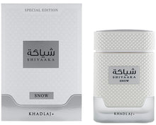 Load image into Gallery viewer, Khadlaj Shiyaaka Snow – Citrusy, Woody, Spicy, Aromatic – Eau De Parfum Spray-Long-Lasting Fragrance for Men, 3.4 Ounce / 100 ml
