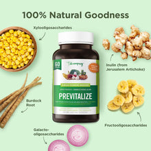 Load image into Gallery viewer, BB Company Previtalize | Prebiotics for Women, Prebiotic Fiber for Gut Health, Digestive Health | Food for Good Probiotics | Complement to Probiotics &amp; Provitalize | Packaging Vary | 60 Ct

