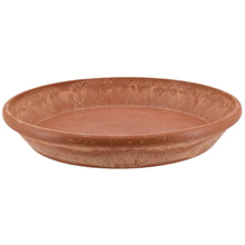 Load image into Gallery viewer, Arcadia Garden Products PSW Pot Collection Plant Saucer Drip Tray, Durable Water Tray for Indoor and Outdoor Flower Plant Pots and Planters, 10-inch, Terra Cotta Marble Color
