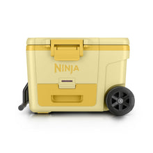 Load image into Gallery viewer, Ninja FrostVault 45QT Cooler with Wheels | Insulated with Temp Dry Storage Drawer | Keeps Ice Cold for Days | for The Beach, Camping, Picnics &amp; More | Daffodil Daze | FB245YL
