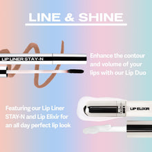 Load image into Gallery viewer, Sacheu Lip Elixir Nourishing Lip Glaze and Lip Tint Gloss. High-Shine Lip Gloss. Moisturizing Lip Gloss Enriched with Lip Oils For Hydrating Smooth Finish, Cruelty-Free (Clear)
