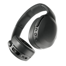 Load image into Gallery viewer, Skullcandy Crusher Evo Wireless Bluetooth Headphones with Multi-Sensory Bass, Noise Isolating Over-Ear Fit, Up to 40 Hours Battery, Microphone for iPhone Android - True Black
