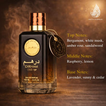 Load image into Gallery viewer, Ard Al Zaafaran Dirham Oud Eau De Parfum Spray, 3.4 Ounce (Unisex)
