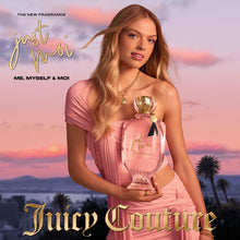 Load image into Gallery viewer, Juicy Couture Just Moi Eau de Parfum Spray for Women, Amber Vanilla Perfume with Cacao Blossom, Magnolia &amp; Musk, Long-Lasting Scent, 3.4 fl oz
