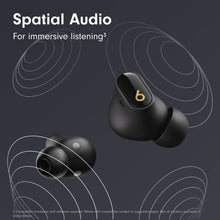 Load image into Gallery viewer, Beats Studio Buds + | True Wireless Noise Cancelling Earbuds, Enhanced Apple &amp; Android Compatibility, Built-in Microphone, Sweat Resistant Bluetooth Headphones, Spatial Audio - Black/Gold
