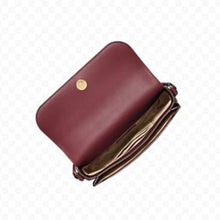 Load image into Gallery viewer, Michael Kors Jet Set Travel Small Crossbody Bag (Oxblood)
