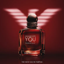 Load image into Gallery viewer, Armani Beauty - Stronger With You Powerfully - Cologne for Men - Warm and Spicy Men’s Fragrance - With Chestnut Accord, Sweet Cherry &amp; Lavender - 3.3 Fl Oz
