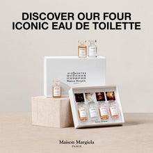 Load image into Gallery viewer, Maison Margiela - Replica - 4-Piece Fragrance Discovery Set - With Lazy Sunday Morning, Jazz Club, By the Fireplace, &amp; Autumn Vibes - Perfume Samples - 0.24 Fl Oz Each

