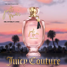 Load image into Gallery viewer, Juicy Couture Just Moi Eau de Parfum Spray for Women, Amber Vanilla Perfume with Cacao Blossom, Magnolia &amp; Musk, Long-Lasting Scent, 3.4 fl oz
