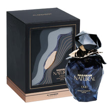 Load image into Gallery viewer, Al Haramain Natural Oud - Perfume for Women and Cologne for Men - Unisex Fragrance with Bergamot and Pineapple - 3.33 oz Extrait De Parfum Spray
