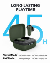 Load image into Gallery viewer, Soundcore P30i by Anker Noise Cancelling Earbuds, Strong and Smart Noise Cancelling, Powerful Bass, 45H Playtime, 2-in-1 Case and Phone Stand, IP54, Wireless Earbuds, Bluetooth 5.4 (Green)
