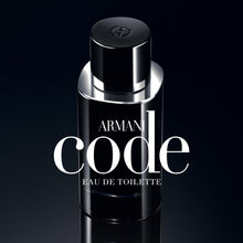 Load image into Gallery viewer, Armani Beauty- Code - Eau de Toilette - Cologne for Men - Ambery Woody Fragrance - Citrus, Lavandin, Tonka Bean Notes - 4.2 Fl Oz
