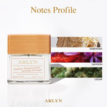 Load image into Gallery viewer, ARLYN Amber Floral and Woody Breeze Eau De Parfum, Perfume for Men &amp; Women, Luxury Fragrance - Vegan, Cruelty-Free, and Eco-Conscious (1.7oz / 50ml)
