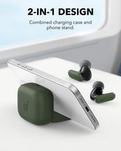 Load image into Gallery viewer, Soundcore P30i by Anker Noise Cancelling Earbuds, Strong and Smart Noise Cancelling, Powerful Bass, 45H Playtime, 2-in-1 Case and Phone Stand, IP54, Wireless Earbuds, Bluetooth 5.4 (Green)
