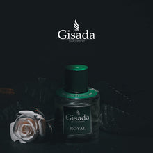 Load image into Gallery viewer, Gisada Switzerland Luxury Eau De Parfum Fragrance, Unisex Perfume + Cologne for Women &amp; Men (Fresh + Woody), Royal, 100mL/3.3oz
