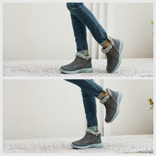 Load image into Gallery viewer, NSKER Women's Winter Ankle Fur Lined Boots Anti-Slip On Resistant Booties Shoes Deep Gray 37.5
