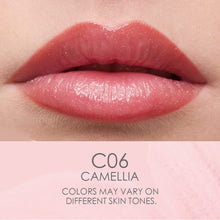 Load image into Gallery viewer, CATKIN Lip Balm Color Tinted Lip Stain Ultra Hydrating Moistrurizer Chapstick with Vitamin E Nourishing For Cracked &amp; Dry Lips 0.12 oz C06 Camellia
