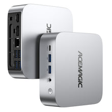Load image into Gallery viewer, ACEMAGIC Mini PC R2544 -Beat 4300U/3300U, 16GB DDR4 1TB SSD Mini Computers, 28W MAX Small Desktop 4K Triple Display/WiFi/VESA for Home Office Business Education, Preinstalled WIN11 Pro
