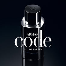 Load image into Gallery viewer, Armani Beauty – Code – Eau de Parfum – Cologne for Men – Fougère Ambery Spicy Men’s Fragrance – Green Mandarin, Nutmeg, Tonka Bean Notes - 4.2 Fl Oz
