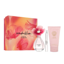 Load image into Gallery viewer, Vince Camuto Wonderbloom Women's Fragrance Gift Set, Includes 3.4 Fl Oz Eau de Parfum + 5 Oz Body Cream + 0.34 Fl Oz Pencil Spray
