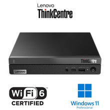 Load image into Gallery viewer, Lenovo ThinKCentre neo 50q Gen 4 Tiny 1L Business Mini Desktop Computer, 13th Gen Intel 8-Core i5-13420H (Beat i7-1355U), 16GB DDR4 RAM, 512GB PCIe SSD, 2 DisplayPorts, WiFi 6, Win 11 Pro, Vent-Hear
