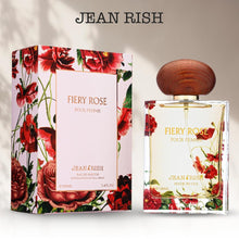 Load image into Gallery viewer, Jean Rish Fiery Rose Eau De Parfum - Perfume for Women (3.4 Fl Oz / 100ml) with Iris, Apricot &amp; Vanilla Notes - Long Lasting and Luxury Fragrance
