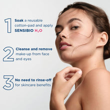Load image into Gallery viewer, Bioderma Sensibio H2O Micellar Water, Duo Pack Makeup Remover Cleanser, Gentle for Skin, Fragrance-Free &amp; Alcohol-Free, Gentle Face Cleanser for Sensitive Skin
