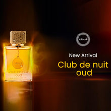 Load image into Gallery viewer, Armaf Club De Nuit Oud Eau de Parfum Spray for Unisex, 3.6 Ounce
