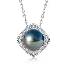 Load image into Gallery viewer, mihiarii Tahitian Black Pearl Earring and Necklace Set

